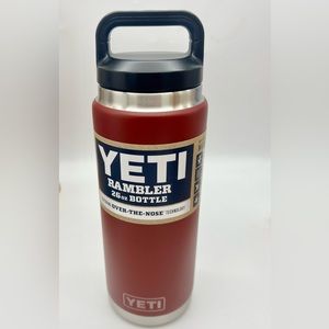 ⭐️ Collectors! Yeti Rambler 26 oz Brick Red (retired color) NWT